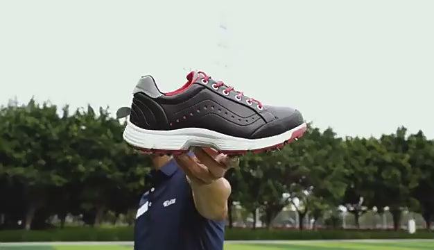 Thestron 716 Men's Big Size Spiked Golf Shoes | Size 39-49 (UK 6-14) | All-Terrain Performance Footwear | 716
