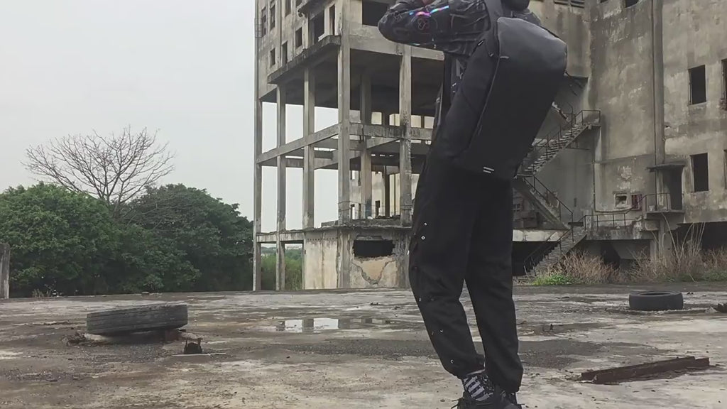 Tangcool Herren Wasserdichter Laptop-Rucksack 15,6/17" – Oxford Reise- &amp; Businesstasche | TC-729 