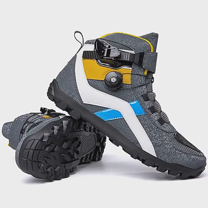 Motorcycle Riding Shoes | Unisex All-Season Urban Street Bike Boots | Casual Biker Sneakers | JC-1988