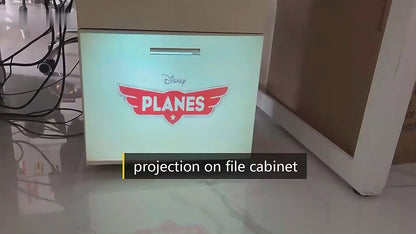 TRANSJEE Mini-Projektor – Tragbares intelligentes LED-Heimkino, mobiler Bildschirm im Taschenformat, LED-Projektor für Filme und Spiele | A2000 