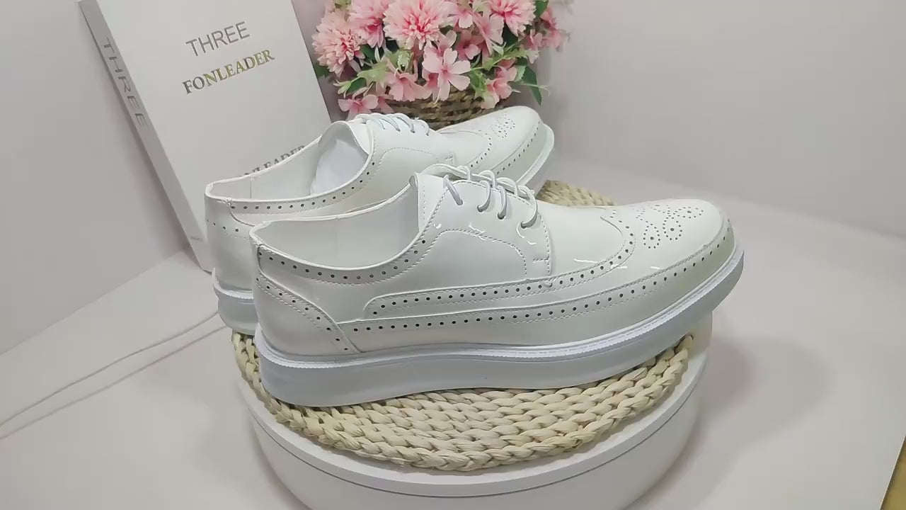 Herren Formelle Lederschuhe Kleid Hochzeit Oxford Brogue Männliche Schuhe Arbeitsstiefel 