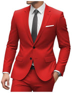 3-teiliger Herrenanzug mit Kragen für Hochzeitsfeiern und formelle Smokings, Jacke mit Hose, Weste, Anzug-Sets | 701 