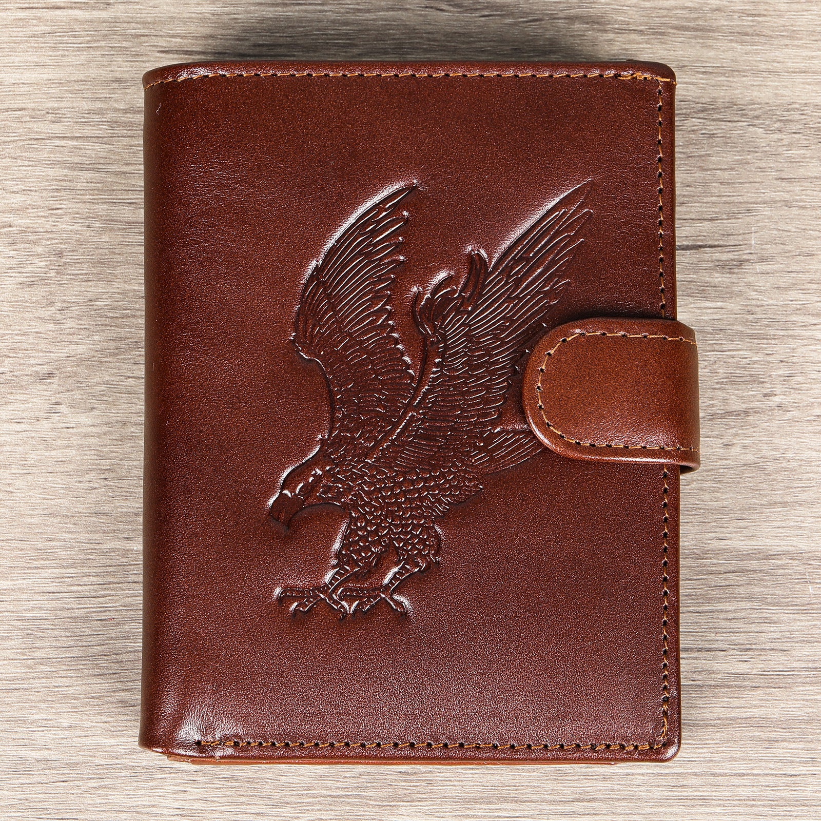 Antimagnetische RFID-blockierende Echtleder-Geldbörse für Herren, schmales Kartenetui und Geldbörse | 1131 