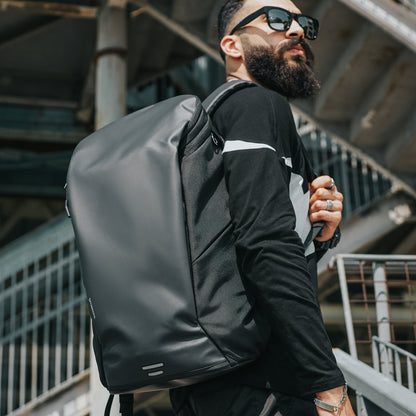 Tangcool Herren Wasserdichter Laptop-Rucksack 15,6/17" – Oxford Reise- &amp; Businesstasche | TC-729 