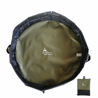 Beachmood Quick-Dry Wet Bag – 75 cm Wickelunterlage &amp; Aufbewahrungssack für Schwimmsachen | BM2109 