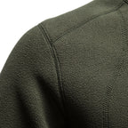 Men's Fleece-Lined Thermal Sweatshirt | 2026 Winter Outdoor Pullover with Zip Collar | Warm Sherpa Fleece Top | HD3059