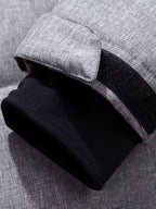 Herren Parka Entendaunenjacke Wintermantel Dicke Kapuze Puffer Wanderwarme Jacke | 1987 