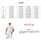 Herren-Lounge-Set mit Waffelstruktur – 2025 Frühling/Sommer, lässiges zweiteiliges Outfit | CY20 