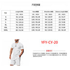 Herren-Lounge-Set mit Waffelstruktur – 2025 Frühling/Sommer, lässiges zweiteiliges Outfit | CY20 