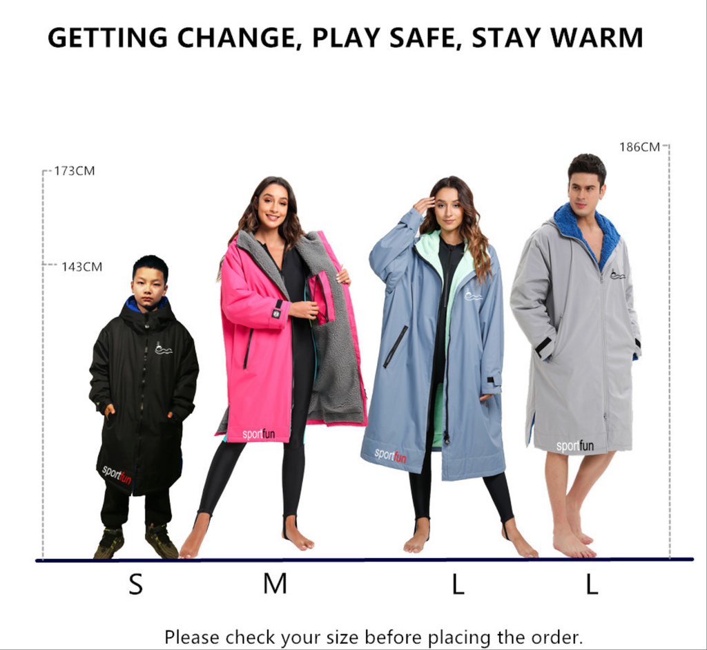 Unisex-Allwetter-Trockenmantel mit Kapuze und Camouflage-Muster – Wasserdichter, winddichter Schwimmparka mit Handtuchfutter | BCM022 