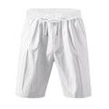 Leichte Strandshorts aus Leinenmischung für Herren – Relaxed Fit 5-Zoll-Freizeitshorts | WW-2 