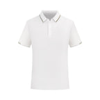 Antibakterielles Herren-Poloshirt aus Eisseide | Atmungsaktives, knitterfreies Sommer-Business-Casual-T-Shirt | L11-50326 