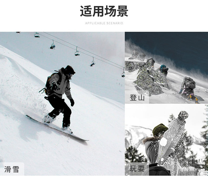 Boodun Skihandschuhe – Wasserdichte 3M wärmeisolierte Winterhandschuhe | 6301384