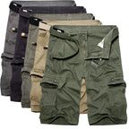Herren Baumwolle Casual Multi Pocket Outdoor Cargo Shorts-038