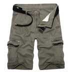 Herren Baumwolle Casual Multi Pocket Outdoor Cargo Shorts-038
