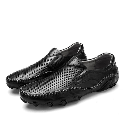 Mocassins plats en maille style été pour hommes | K626 