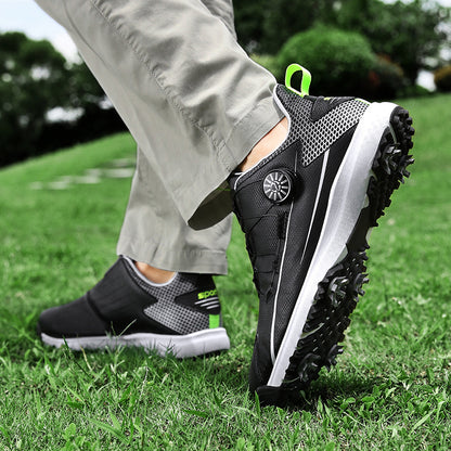 Scarpe da golf BOA di qualità premium, scarpe da golf con borchie impermeabili | 666A