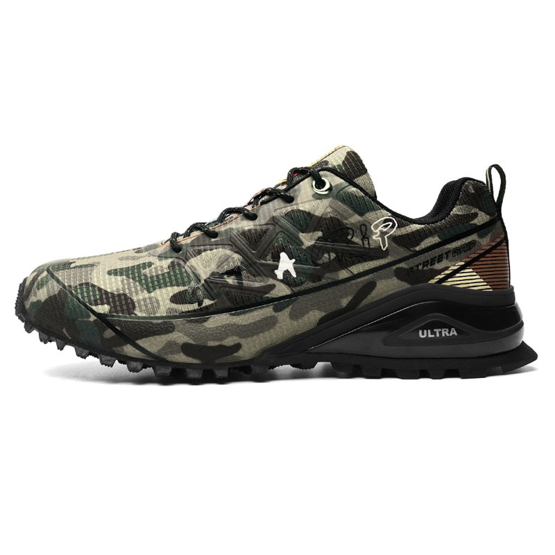 Baskets athlétiques haut de gamme Chaussures de course sur sentier camouflage pour hommes | K798