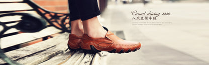 Mocassins plats en maille style été pour hommes | K626 