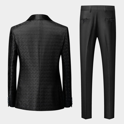 Costume 3 pièces élégant pour homme, tenue de soirée, de mariage, de smoking, d'affaires