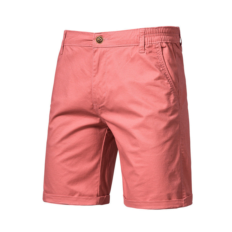 Herren Sommer Baumwolle Klassische Casual Strand Shorts | 019 