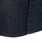 Herren Slim Fit Smart Casual Langarm Jeanshemd | AX-6003 