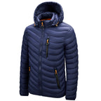Leichte, hochwertige Bomberjacke mit Kapuze | C913