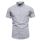 Herren Kurzarm Slim Fit Businesshemd Basic Design Atmungsaktiv | SH711