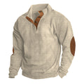 Herren-Sweatshirt mit Stehkragen und langen Ärmeln für den Außenbereich | DPMO 