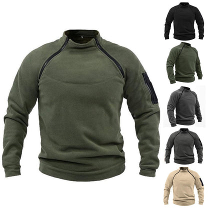 Men's Outdoor Fleece Warm And Breathable Sweatshirt | NQ78