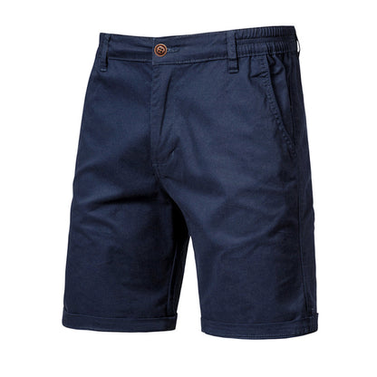 Men's Summer Cotton Classic Casual Beach Shorts | 019