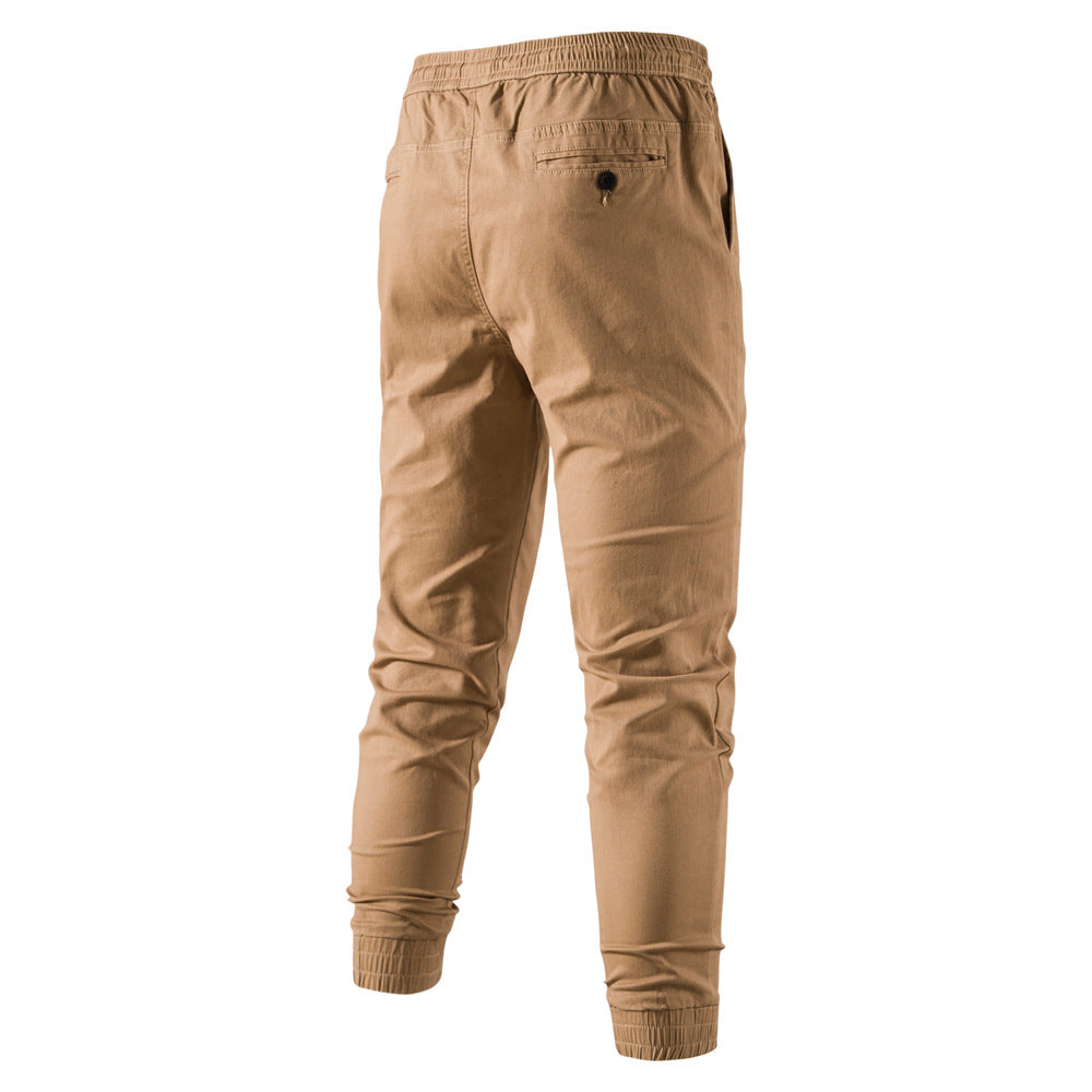 Pantalon cargo décontracté de couleur unie pour homme | Pantalon streetwear | PT075 