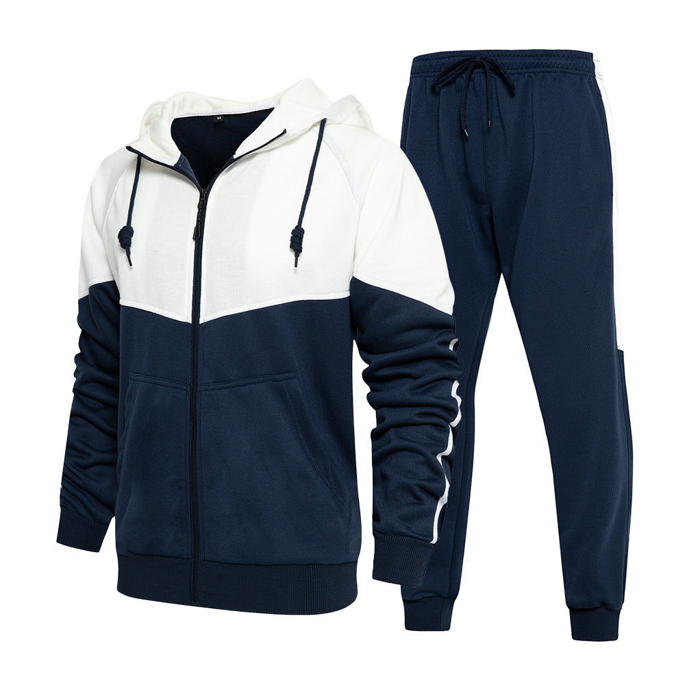 Herren-Trainingsanzug mit Kapuze und Hose, Smart Fit | TZ95