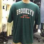 Herren Vintage BROOKLYN Print T-Shirt | PKHS 