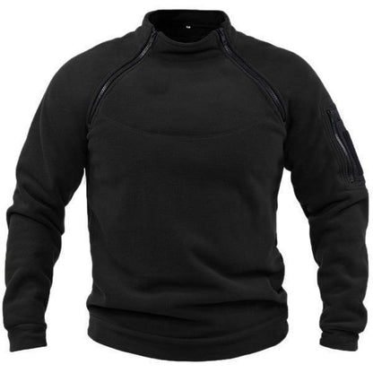 Sweat-shirt d'extérieur en polaire chaud et respirant pour homme | NQ78 