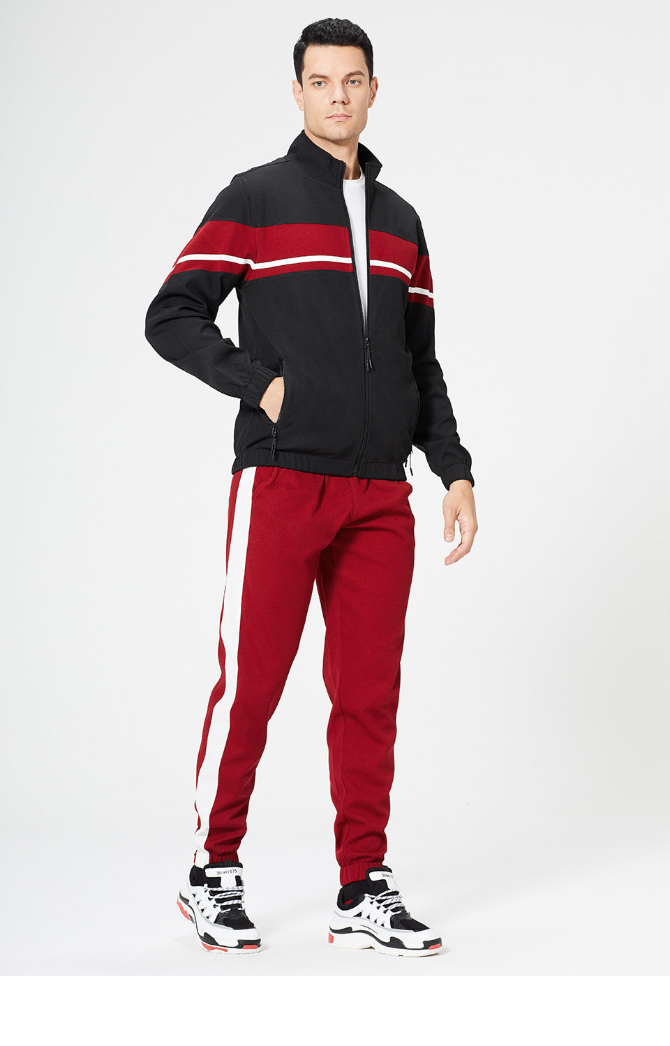 Herren Premium Quick Fit Trainingsanzug | TZ75 