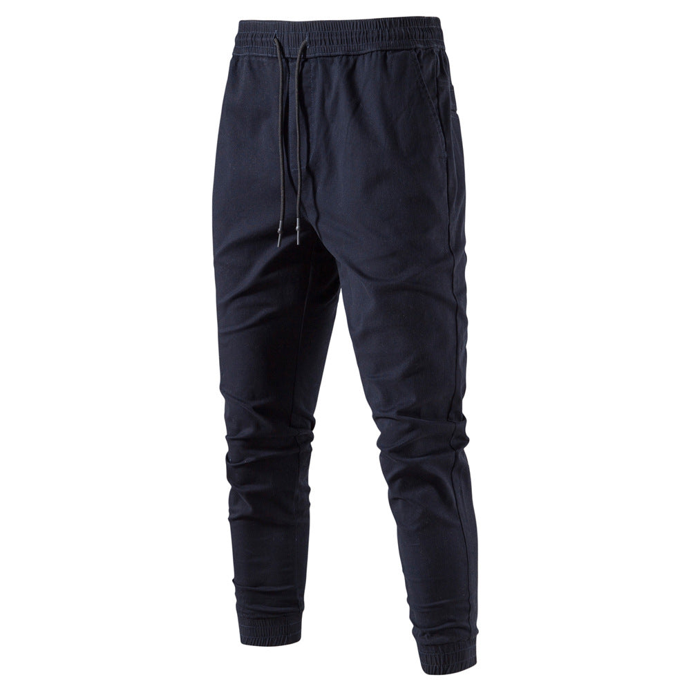 Pantalon cargo décontracté de couleur unie pour homme | Pantalon streetwear | PT075 