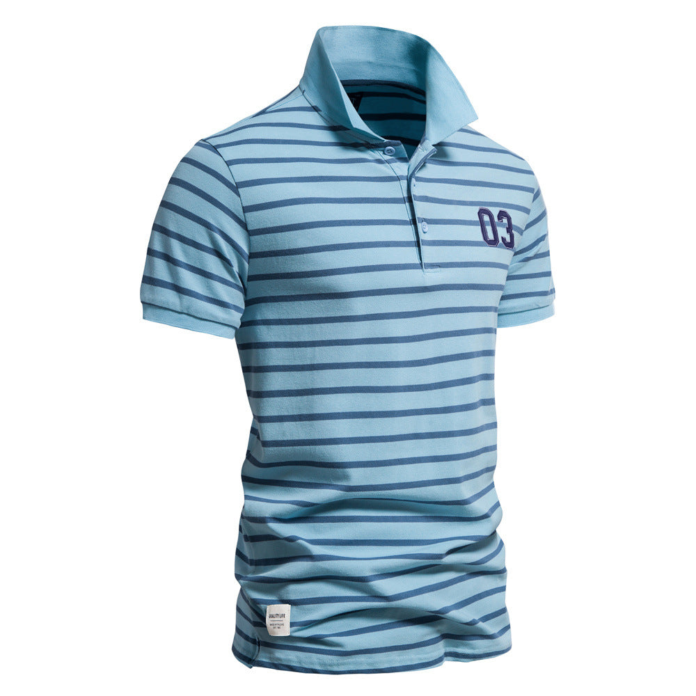 Polo classica da uomo, estiva, casual, a maniche corte | PS629 