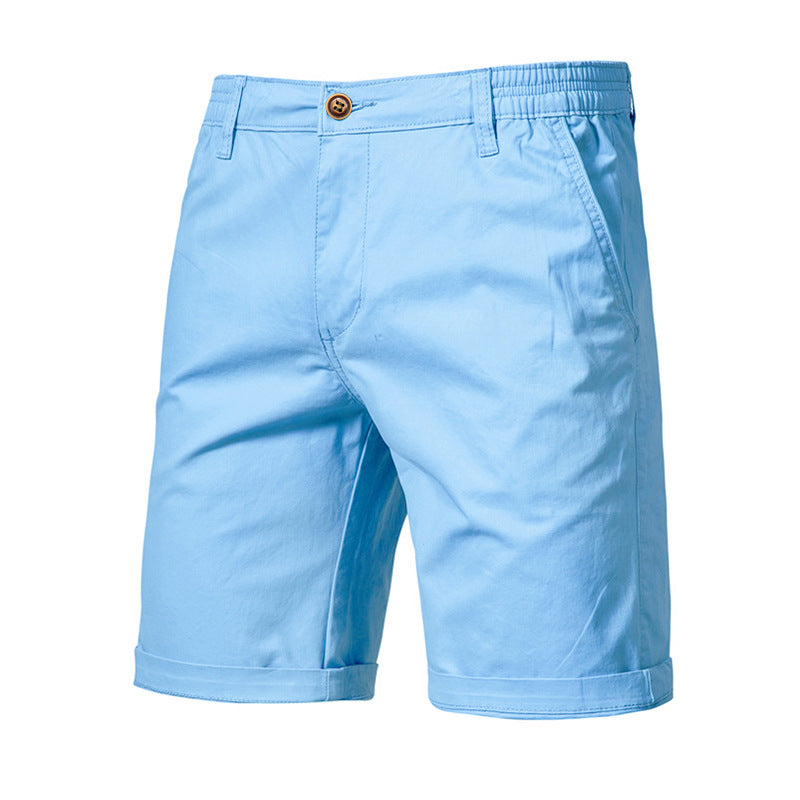 Herren Sommer Baumwolle Klassische Casual Strand Shorts | 019 