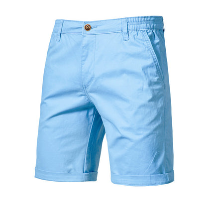 Men's Summer Cotton Classic Casual Beach Shorts | 019