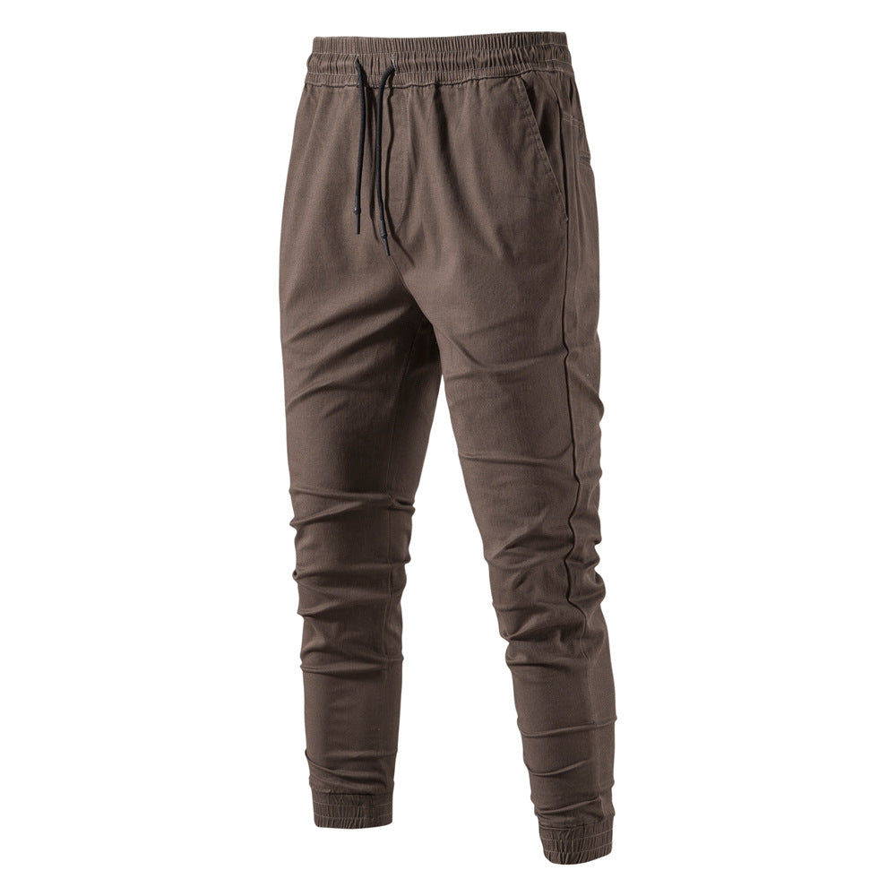 Pantalon cargo décontracté de couleur unie pour homme | Pantalon streetwear | PT075 