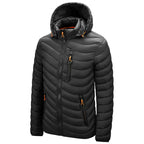 Leichte, hochwertige Bomberjacke mit Kapuze | C913