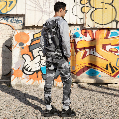 Ensemble de camouflage militaire à capuche et pantalon pour homme Smart Fit | TZ57