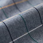Slim-Fit Langarmhemd aus kariertem Twill für Herren