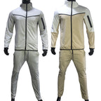 Herren Trainingsanzug Sportlich Durchgehender Reißverschluss Lässiger Sport Jogging Gym Sweatsuit | 21420