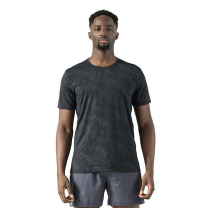 Men's T Shirt Tagless Quick Dry Spandex Athletic Running Shirts Crewneck Gym Wokout Fitness Performance Tee Under Shirt | 2207