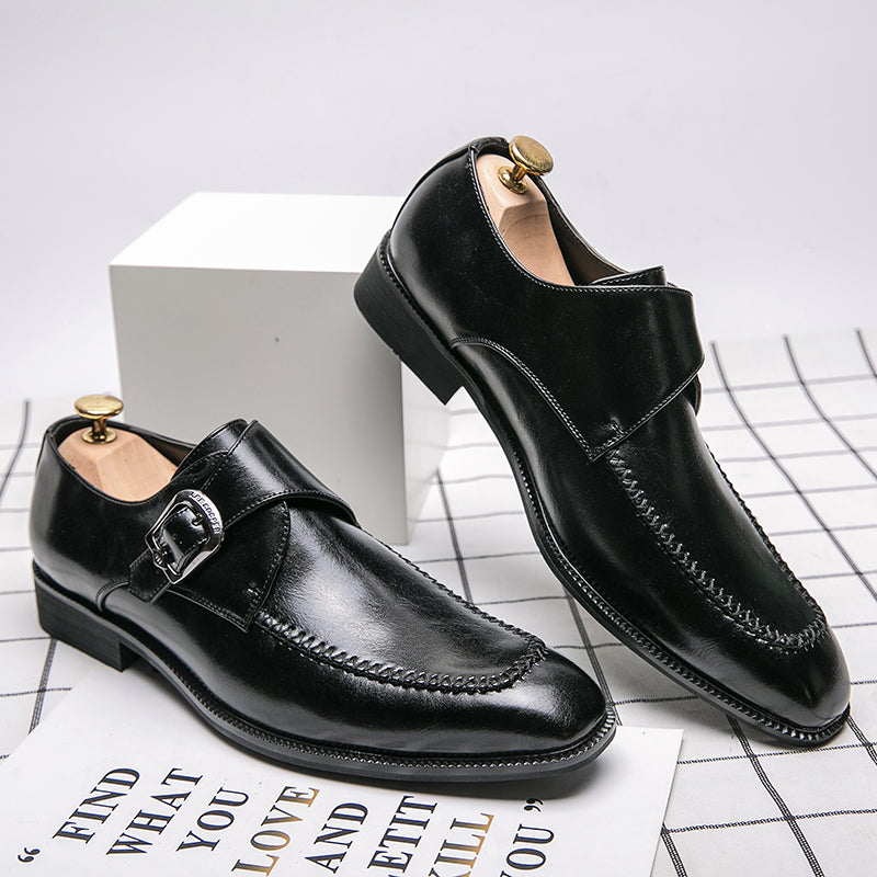 Stilvolle Freizeitschuhe für Herren, leichte formelle Stiefel | 2888-3 