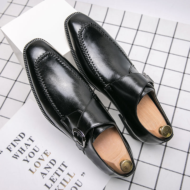 Stilvolle Freizeitschuhe für Herren, leichte formelle Stiefel | 2888-3 