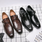 Stilvolle Freizeitschuhe für Herren, leichte formelle Stiefel | 2888-3 
