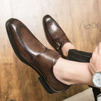Stilvolle Freizeitschuhe für Herren, leichte formelle Stiefel | 2888-3 